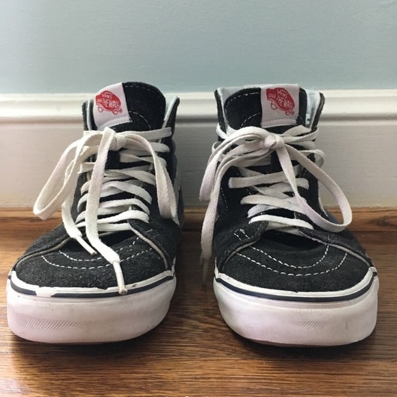 Black, white and navy blue vans. Women’s size 7. - Picture 2 of 5